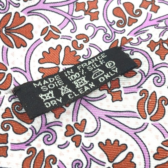 HERMES Maxi Twilly Scarf Silk Multicolor Accessory - Picture 4 of 11